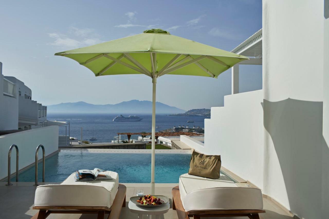 Myconian Naia - Preferred Hotels & Resorts (Adults Only) Mykonos Town Esterno foto